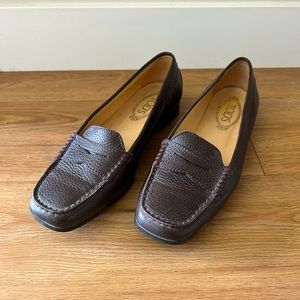 Tod’s Brown Women’s Loafers - Size: 8 & 1/2